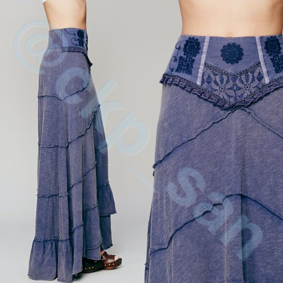 Free People X Belly Dancer Convertible Skirt Sz S - Picture 6 of 15